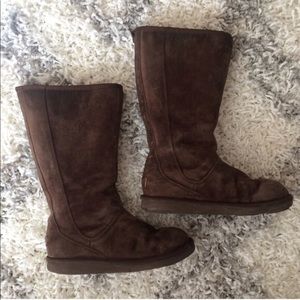 Ugg Uggs Knightsbridge Zip Boot Brown Size 8